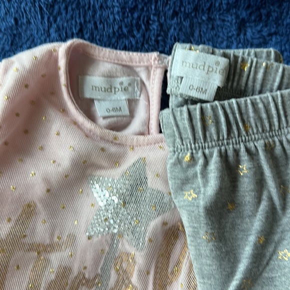 Mud Pie 0-6M Twirly Girl Outfit - Picture 8 of 8